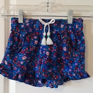 Wonder Nation floral shorts size 4-5